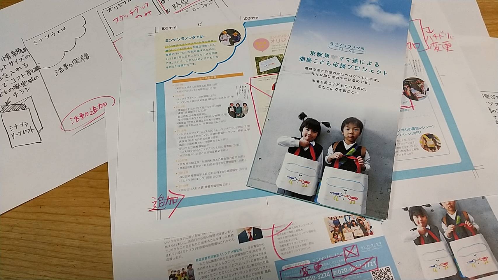 ノシントのリーフレット